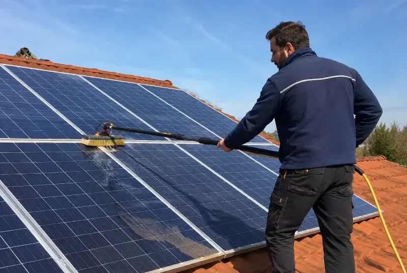 Nettoyage et entretien de panneaux solaires à Javerlhac-et-la-Chapelle-Saint-Robert